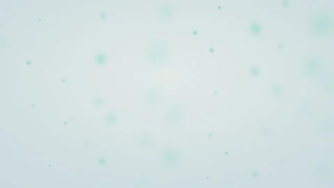 Soft Pastel cyan bokeh particles background loop Video stock 342647767