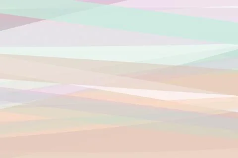 Soft pastel diagonal shapes create a calm abstract backdrop with airy light.. Illustrazione stock