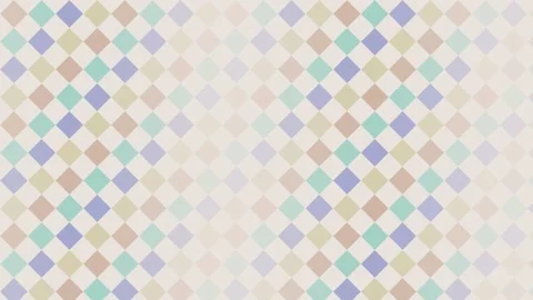 Soft Pastel diamond geometric pattern sweeping loop Video stock 342644451