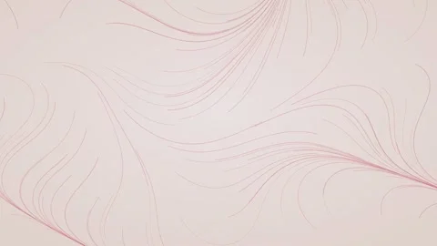 Soft Pastel flow field lines background flowing loop Video stock 342645956