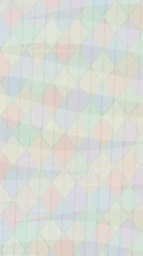 Soft pastel geometric pattern with overlapping triangles and waves creates .. Illustrazione stock