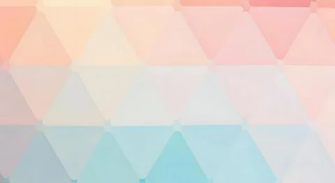 Soft pastel geometric triangle pattern background with blended gradients fo.. イラスト素材