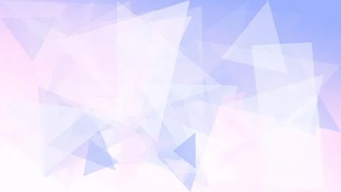 Soft pastel geometric triangles create a calm, modern abstract backdrop in .. 스톡 일러스트