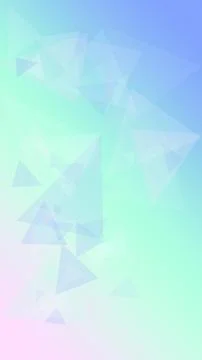 Soft pastel geometric triangles create a dreamy abstract background, ideal .. Stock Illustration