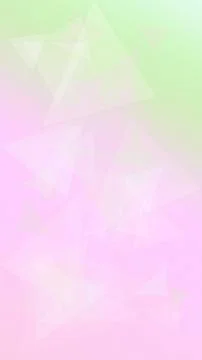 Soft pastel geometric triangles form an abstract background with gentle glo.. Illustrazione stock