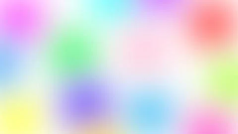 Soft Pastel Gradient Abstract Background with Blurred Colorful Spectrum Stock Illustration
