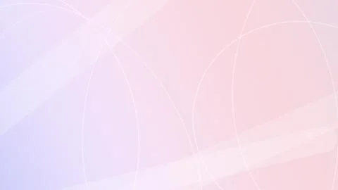 Soft pastel gradient abstract background with white circular line art, crea.. Stock Illustration