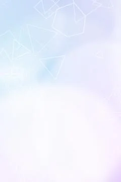 Soft pastel gradient backdrop with delicate white geometric outlines create.. Stock Illustration