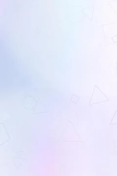 Soft pastel gradient backdrop with subtle outlined geometric shapes creates.. 스톡 일러스트