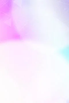 Soft pastel gradient backdrop with subtle geometric triangles and shapes, c.. Illustrazione stock