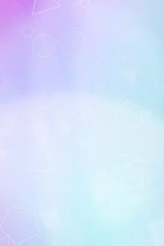 Soft pastel gradient backdrop with subtle geometric outlines in purple and .. 스톡 일러스트