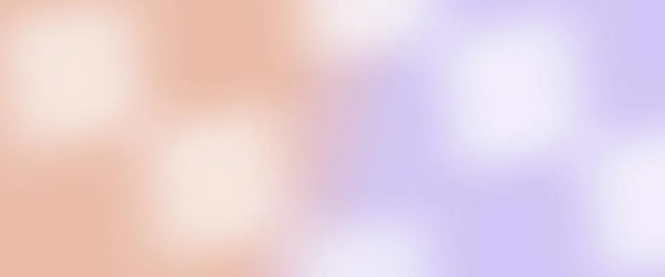 Soft Pastel Gradient Background - Abstract Peach &amp; Lavender Blur Stock Illustration