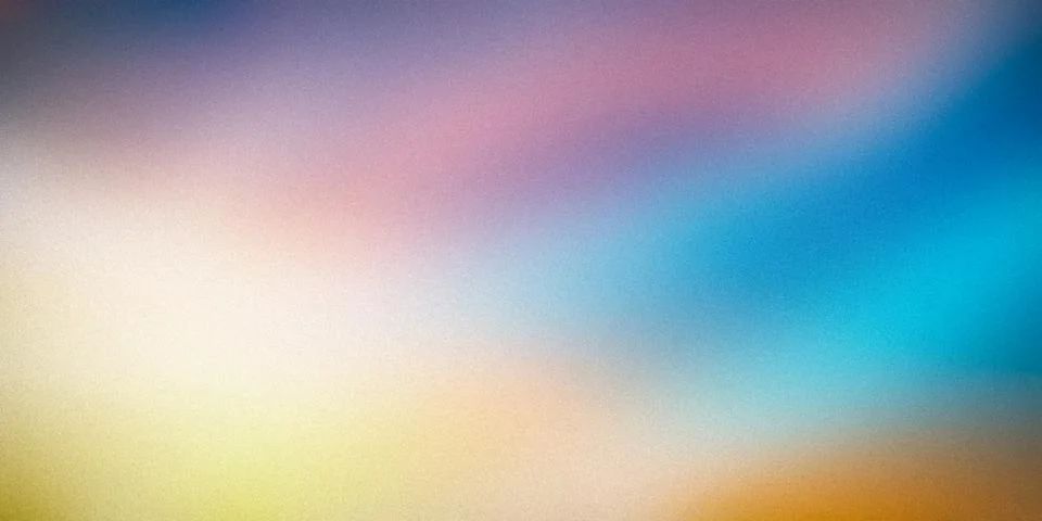 Soft pastel gradient background featuring a blend of pink, blue, and yellow.. Stock Illustration