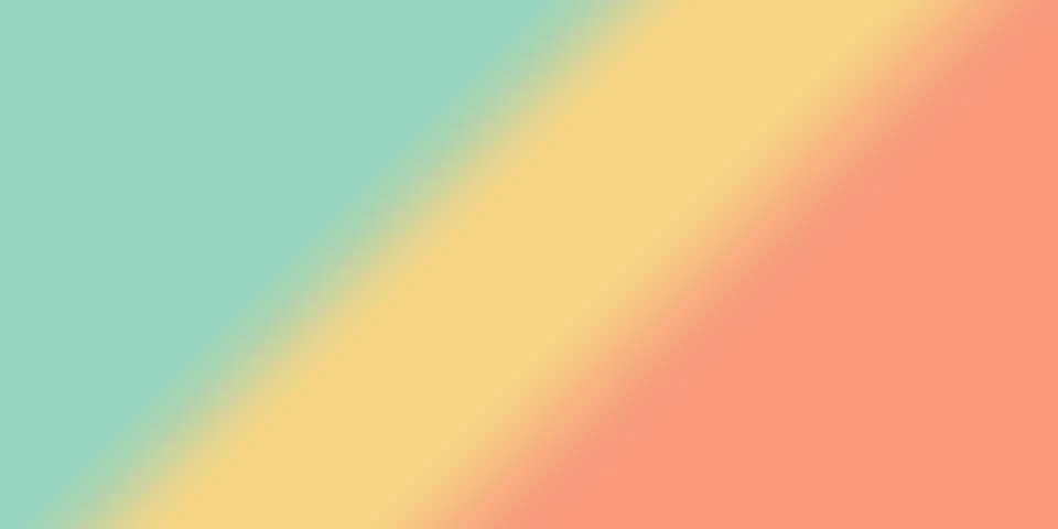 A soft pastel gradient background in mint, yellow, and warm peach tones, cr.. Stock Illustration