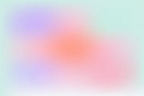 Soft Pastel Gradient Background with Smooth Blurred Color Blend 库存插图