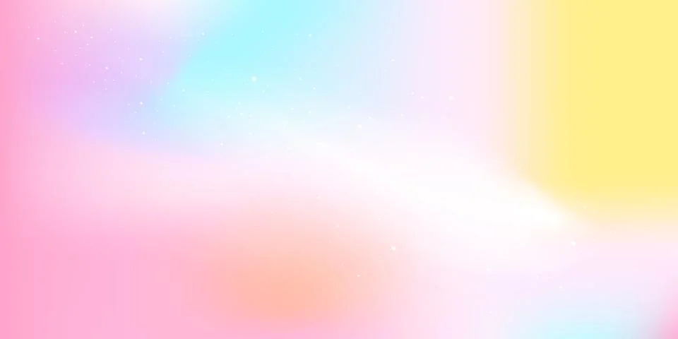 Soft pastel gradient background with subtle glow and star dust effect vector イラスト素材