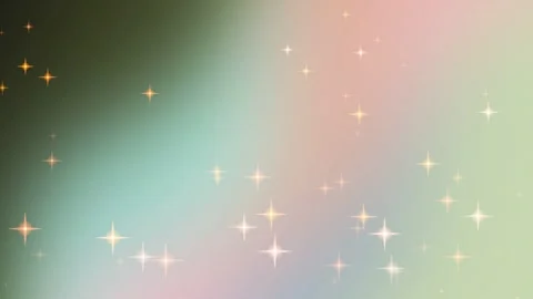 Soft Pastel Gradient Background with Twinkling Stars Animation Stock Footage 332074937