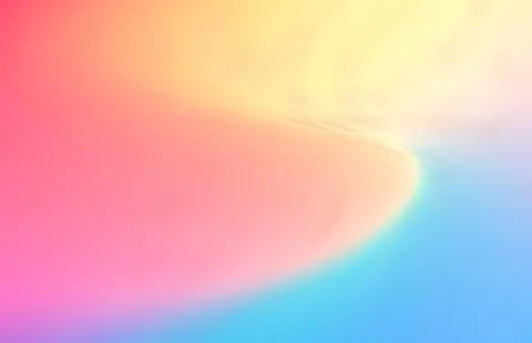 Soft Pastel Gradient Background With Warm Peach and Cool Blue Color Blend f.. Stock Illustration
