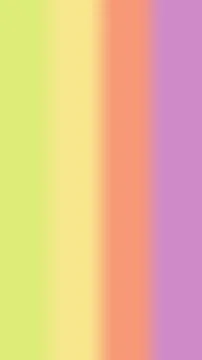 A soft pastel gradient blends yellow, green, and coral with subtle light bl.. Stock Illustration