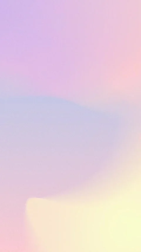 Soft pastel gradient with lavender and peach hues in seamless loop background. Vídeo Stock 309957087