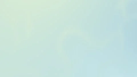 Soft pastel gradient with light blue and pale yellow hues. Seamless loop Vídeo Stock 310143528