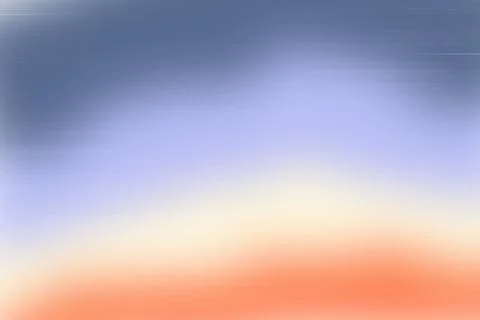 Soft Pastel Gradient Sky Background with Warm Sunrise Glow Stock Illustration