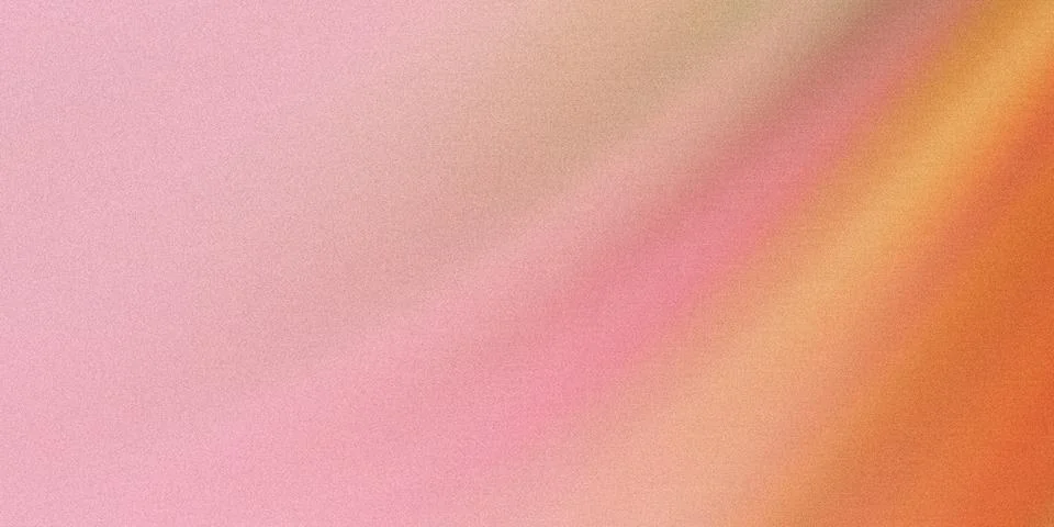 Soft pastel gradient with subtle grain texture transitioning from pink to w.. Illustrazione stock