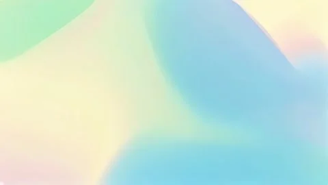 Soft Pastel Gradient Waves Abstract Animation Background 4K Video stock 320695422