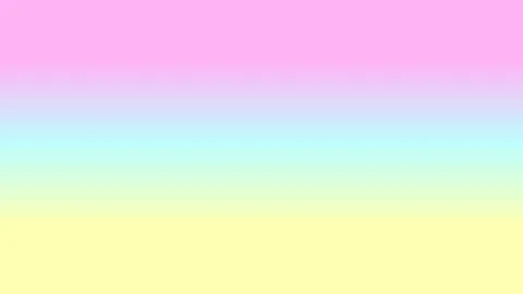 Soft Pastel Horizontal Gradient Background with Pink Blue and Yellow Smooth Ombr Stock Illustration