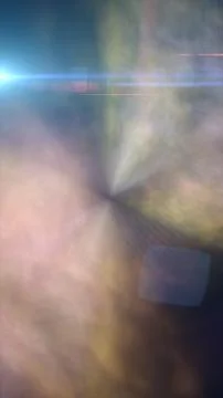 Soft pastel light vortex with lens flare and smoky textures, forming a drea.. 스톡 일러스트
