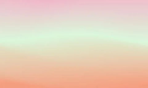 Soft Pastel Mesh Gradient Background with Pink and Mint Stock Illustration