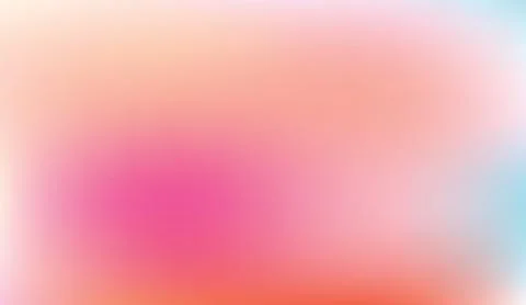 Soft pastel mesh gradient background with smooth vibrant pink and orange and Stock Illustration