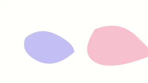 Soft pastel organic shapes dynamically moving in abstract animation. Modern.. 库存影片 329210914