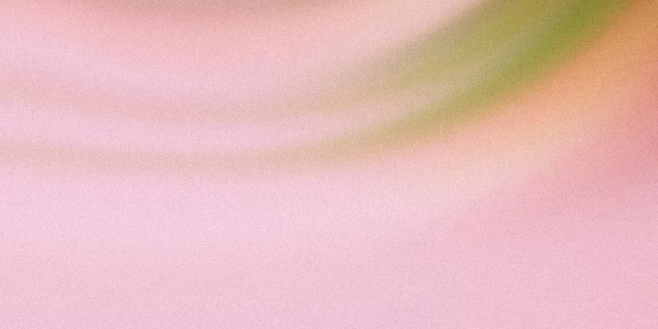 Soft pastel pink gradient with subtle green and orange hues and a gentle gr.. Illustrazione stock