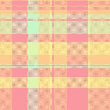 Soft pastel plaid pattern. Calming, pixelated aesthetic, ideal for backgrou.. Illustrazione stock