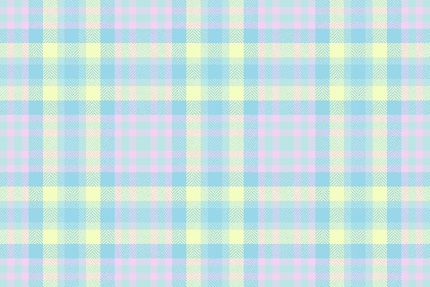 Soft pastel plaid pattern, a calming and subtle design. Use for spring design Stock Illustration