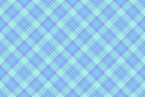 Soft, pastel plaid pattern in cool blue and teal hues. Ideal for backgrounds, Stockillustratie
