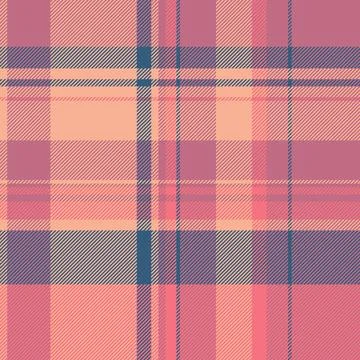 Soft pastel plaid pattern.  A delicate, versatile design perfect for textiles Stock Illustration