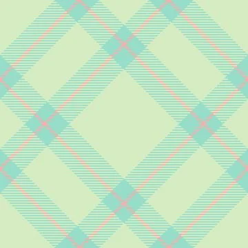 Soft pastel plaid pattern, diagonally aligned. Great for backgrounds, textile Stock Illustration