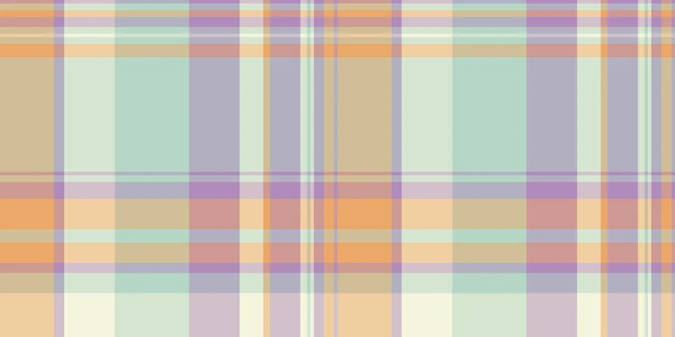 Soft pastel plaid pattern.  Ideal for textile design, website backgrounds, or Illustrazione stock