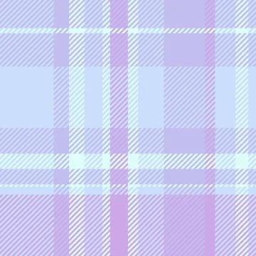 Soft pastel plaid pattern in lavender and baby blue hues.  Perfect for textil Stock Illustration
