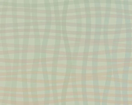 A soft pastel plaid pattern in light mint, beige, and cream creates a calm,.. Illustrazione stock