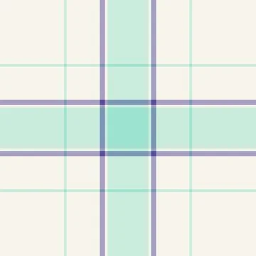 Soft pastel plaid pattern in mint green and lavender.  Perfect for textile de Stock Illustration
