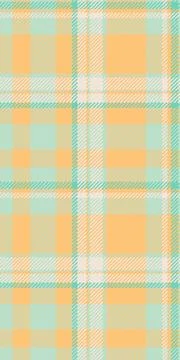 Soft pastel plaid pattern in peach, mint green  white. Ideal for textile desi Illustrazione stock