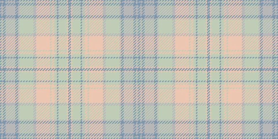 Soft pastel plaid pattern.  Perfect for textile design, website backgrounds,  Stock Illustration