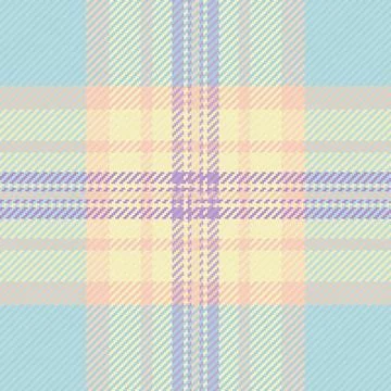 Soft pastel plaid pattern. Perfect for backgrounds, textiles, or design eleme Stock Illustration