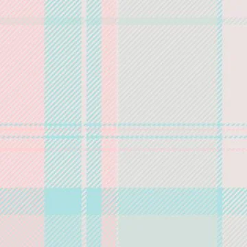 Soft pastel plaid pattern in pink and blue.  Ideal for textile design, fashio Stock Illustration