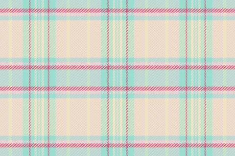 Soft pastel plaid pattern. Seamless texture evokes comfort and serenity. Idea Stock Illustration