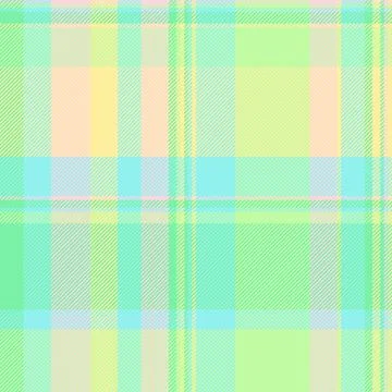 Soft pastel plaid pattern. Versatile background for spring, Easter, baby sh.. Stock Illustration