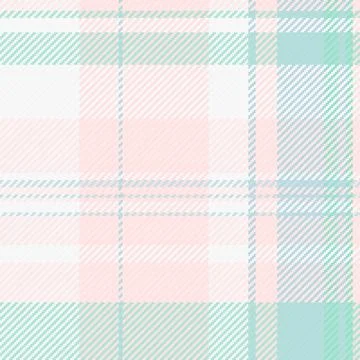 Soft pastel plaid pattern.  Versatile fabric texture with delicate colors. Id Stock Illustration